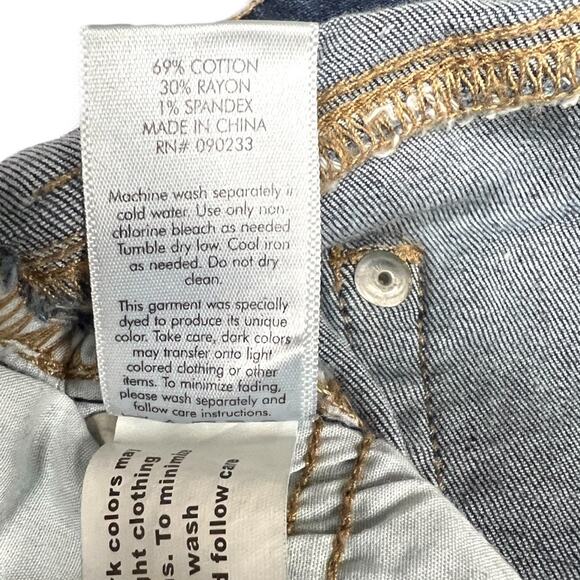 Bullhead Jeans High Rise Skinniest Dark Wash‎ Blue Denim Pants Women's 3 Juniors - Picture 8 of 11